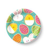 Velikonoční papírový talíř – 23 cm – 8 ks / balení