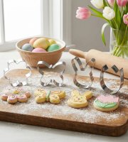 Velikonoční vykrajovátka – mix tvarů – 4 ks / balení