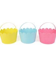 Velikonoční košík – 3 barvy – Ø20 x 13 cm