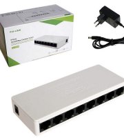 8 portový Switch, 10/100Mbps
