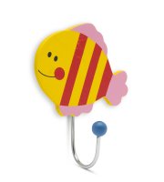 Věšák na stěnu - zvířátka dřevěný