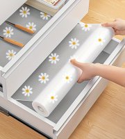 1 role vložky do kuchyňské skříňky, vložka do police a zásuvky