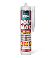 BISON Poly Max křišťálově čisté těsnění, SM polymerní lepidlo, 300 g