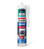 Bison Super sanitární silikon, transparentní, 280 ml
