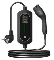 Nabíjecí stanice pro elektromobily s taškou – EVSE Typ 2 – 5 m – max. 3,5 kW – 1x16A – 110–240V AC