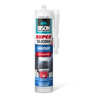 Bison Super sanitární silikon, bílý, 280 ml