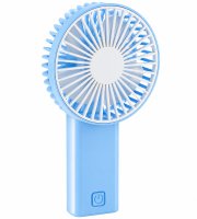 Ruční ventilátor - skládací - 2 x AA - 16 x 8,3 x 4,3 cm - modro-bílý