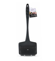 Kartáč na čištění grilu – 44 × 13 cm – černá