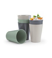 GOURMETMAXX Party sada pohárů 6 ks 300 ml plastová