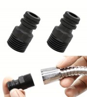 4 kusy PVC plastový spirálový adaptérový nástavec