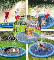 AquaFun Psí bazén s vodní sprchou – Letní ochlazení hravou formou