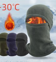 Měkká a teplá fleecová obličejová maska