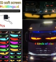 Vícejazyčný LED pixelový panel do auta (1 displej + 1 kabel)