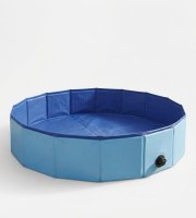 Skládací bazén pro domácí zvířata – venkovní i vnitřní – 80 × 20 cm