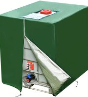 1000L Venkovní kryt na IBC vodní nádrž – Odolný vůči povětrnostním vlivům, prachu a teplu se zipem